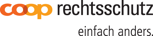 Coop Rechtsschutz Logo and link to Coop Rechtsschutz Homepage